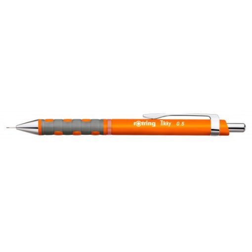 Nyomósiron ROTRING Tikky III 0.5mm, Neon narancssárga