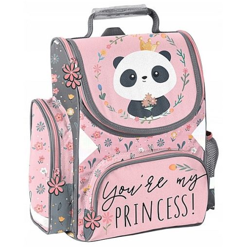 Iskolatáska szett PASO Panda Princess
