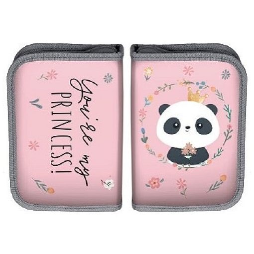 Iskolatáska szett PASO Panda Princess