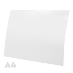 Füzetalátét műanyag A/4