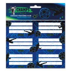 ARS UNA füzetcímke csomagolt, 3x6db Foci, Champs