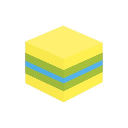 Post-it 51x51mm 400lap, Lime
