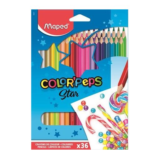 MAPED Color'Peps színesceruza 36db 