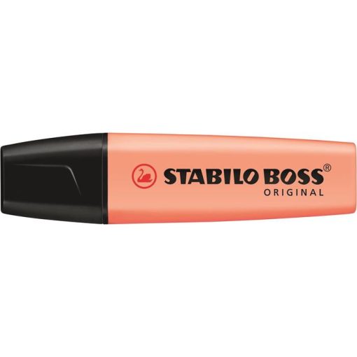 Szövegkiemelő STABILO BOSS pasztell vágott, 2-5mm, barack