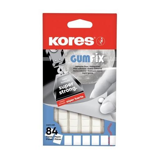 Gyurmaragasztó KORES Gumfix 84 kocka