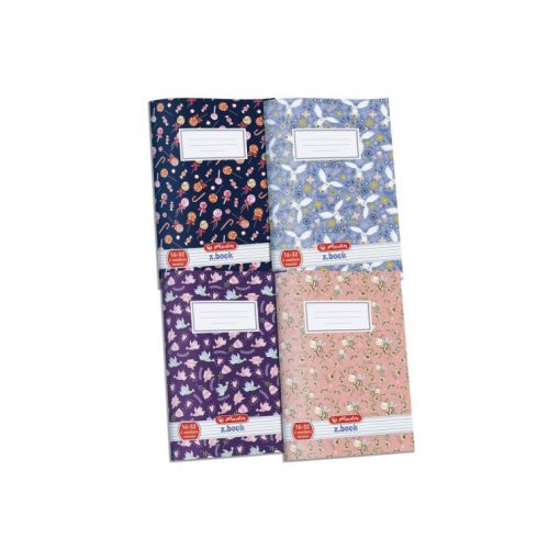 HERLITZ füzet A/5 32 lapos Girls 16-32 II. osztályos vonalas
