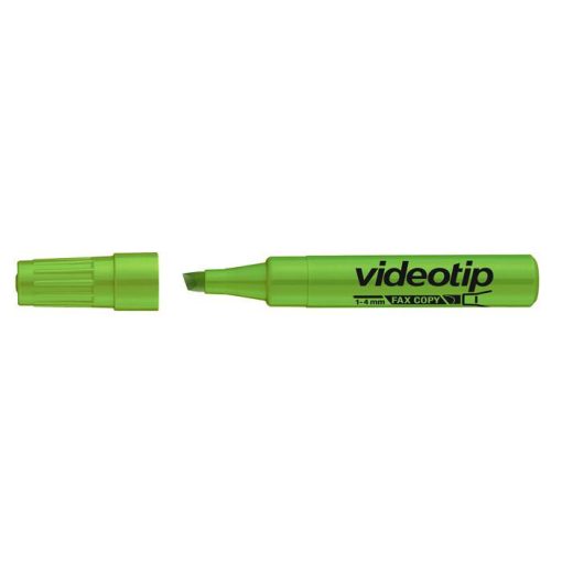ICO szövegkiemelő Videotip 1-4mm, Fluor zöld