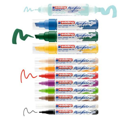 EDDING 5400 AKRIL MARKER 3D DOUBLE LINER (2-3 MM/5-10 MM), Pastel Green