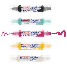 EDDING 5400 AKRIL MARKER 3D DOUBLE LINER (2-3 MM/5-10 MM), Pastel Green
