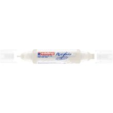 EDDING 5400 AKRIL MARKER 3D DOUBLE LINER (2-3 MM/5-10 MM), Traffic White