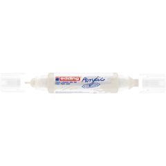   EDDING 5400 AKRIL MARKER 3D DOUBLE LINER (2-3 MM/5-10 MM), Traffic White