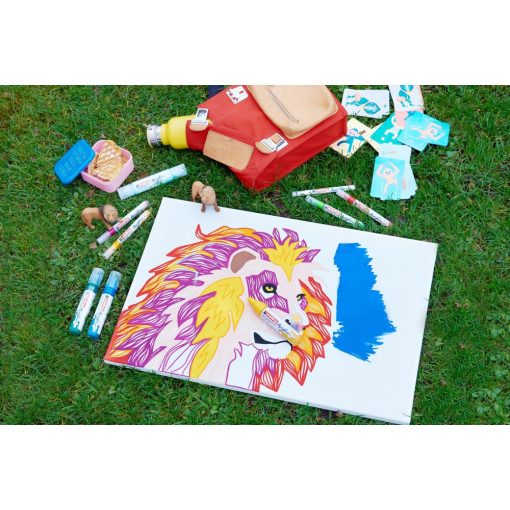 EDDING 5400 AKRIL MARKER 3D DOUBLE LINER (2-3 MM/5-10 MM), Traffic White