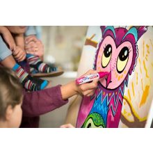 EDDING 5400 AKRIL MARKER 3D DOUBLE LINER (2-3 MM/5-10 MM), Traffic White