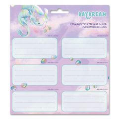 ARS UNA füzetcímke csomagolt, 3x6db Daydream