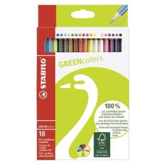 STABILO Greencolors színesceruza 18db