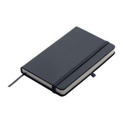 Notesz A/6, gumipánttal, fekete