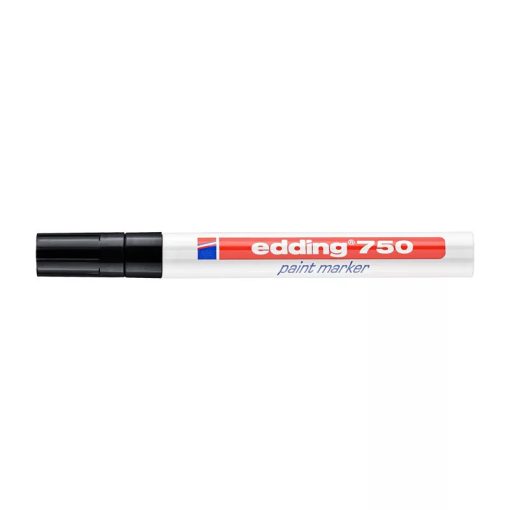 EDDING 750 Lakkmarker 2-4mm, Fekete