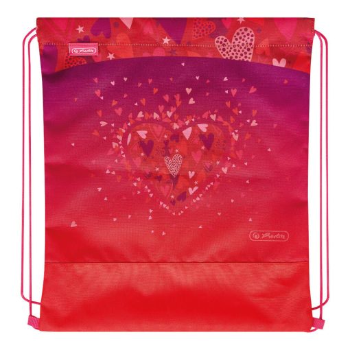 HERLITZ hátizsák, iskolatáska, Loop szett, Sweet Hearts Iskolatáska szett