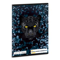   ARS UNA füzet A/5 32 lapos II. osztályos vonalas, Panther, 16-32