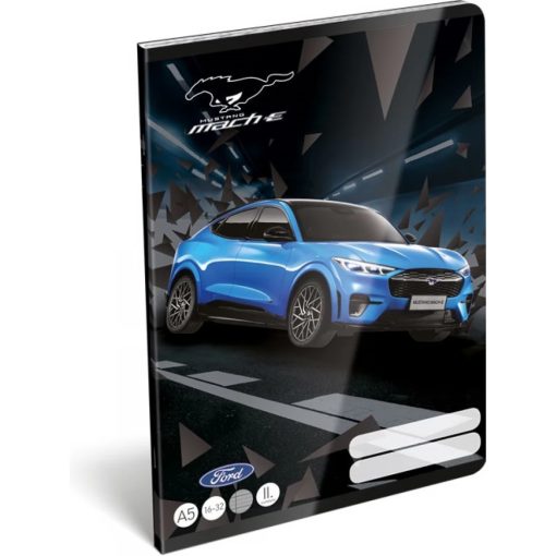 Füzet A/5, Ford Mustang, Lizzy Card 16-32 2. osztályos vonalas
