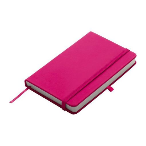 Notesz A/6, gumipánttal, rózsaszín