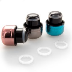 ARS UNA SZILIKON BETÉT FÉMKULACS TETŐHÖZ, 3db