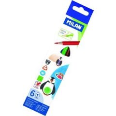 MILAN színesceruza 6db-os, 231, háromszögletű