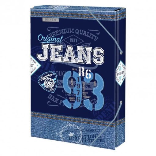 Füzetbox A/4 ARGUS Jeans