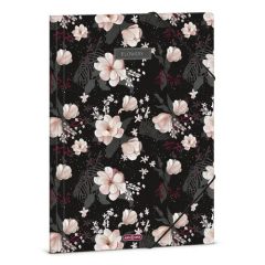 ARS UNA gumis mappa A/4 Flowery Black